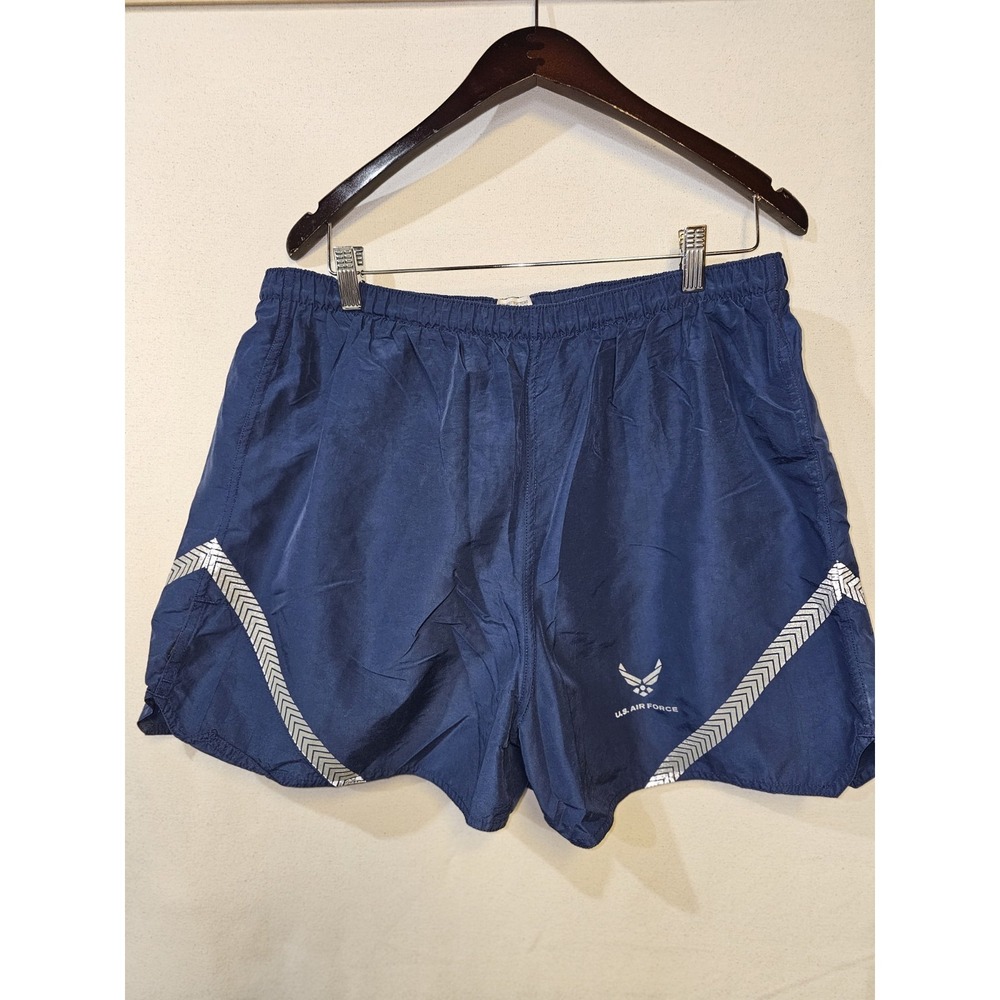 US Air Force swim trunks blue made in the USA standard issued